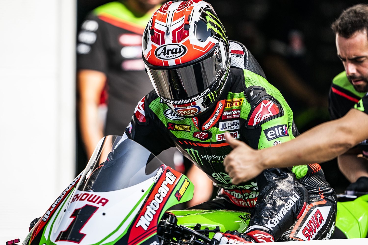 Kawasaki racing team store helmet